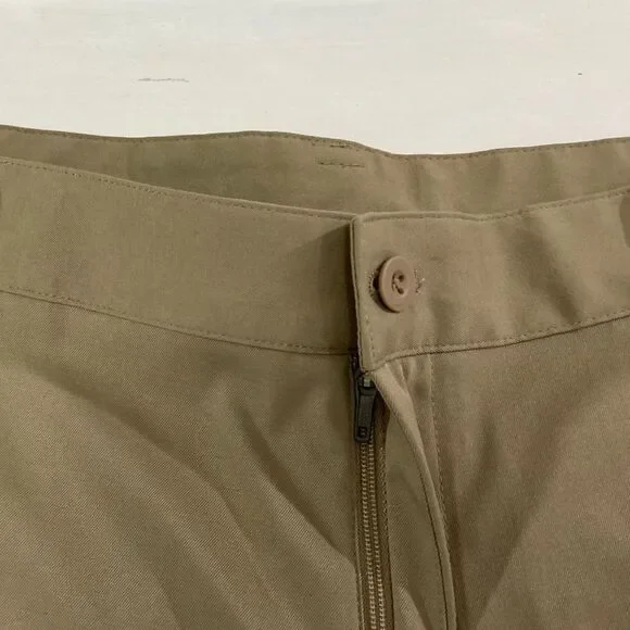 Nike Dri Fit Golf Pants Mens 34x34 Tan Lightweight Flat Front Casual - Picture 6 of 14